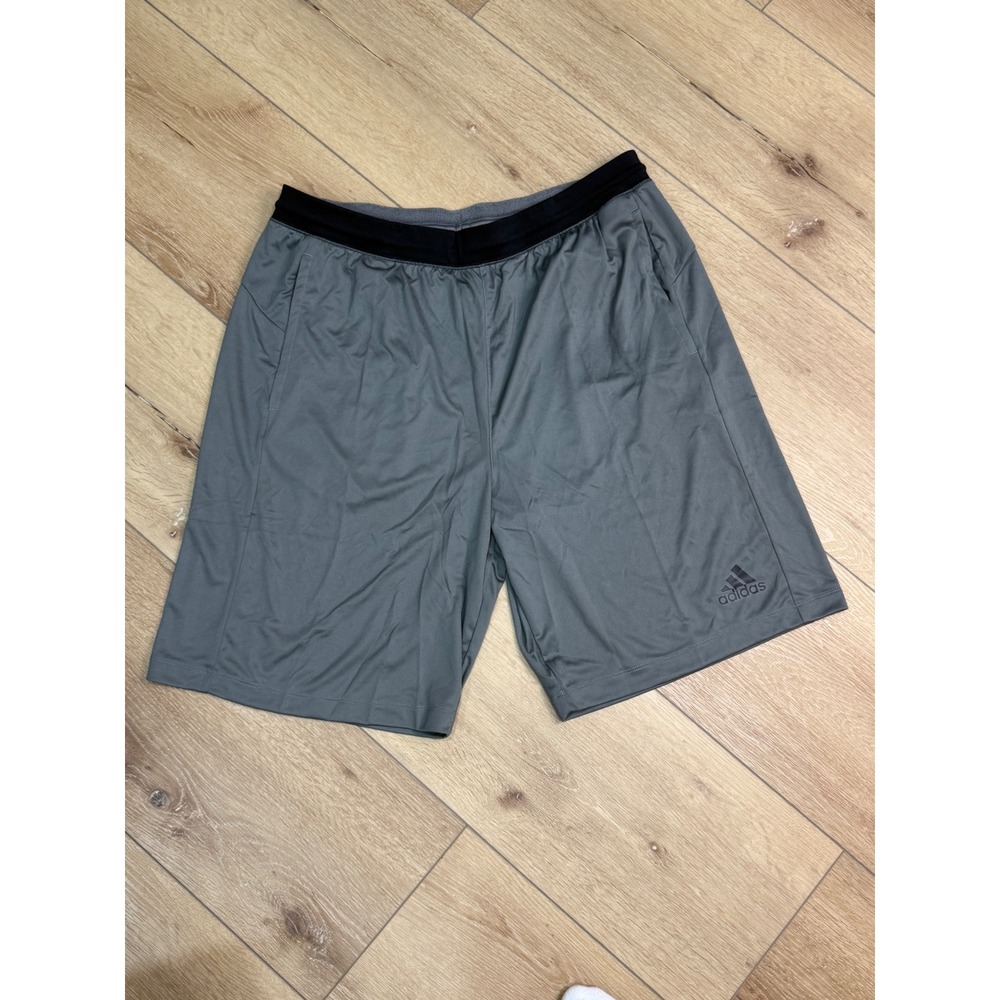 Adidas SB Tech Shorts Mens XL Grey Climalite Athletic Gym Training CF0326 NEW